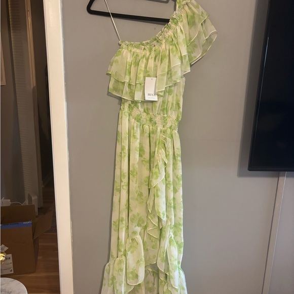 Misa Los Angeles Rumi Dress in Honeydew Blossom Size XS NWT - Picture 4 of 6